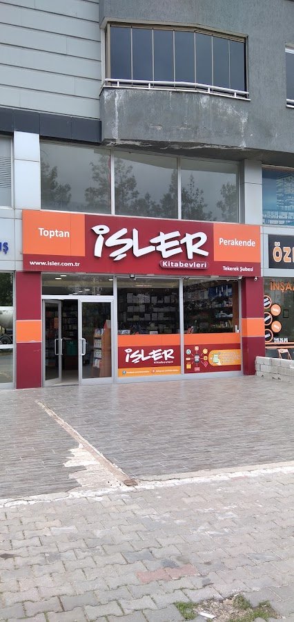 İşler Kitabevi Tekerek Şube