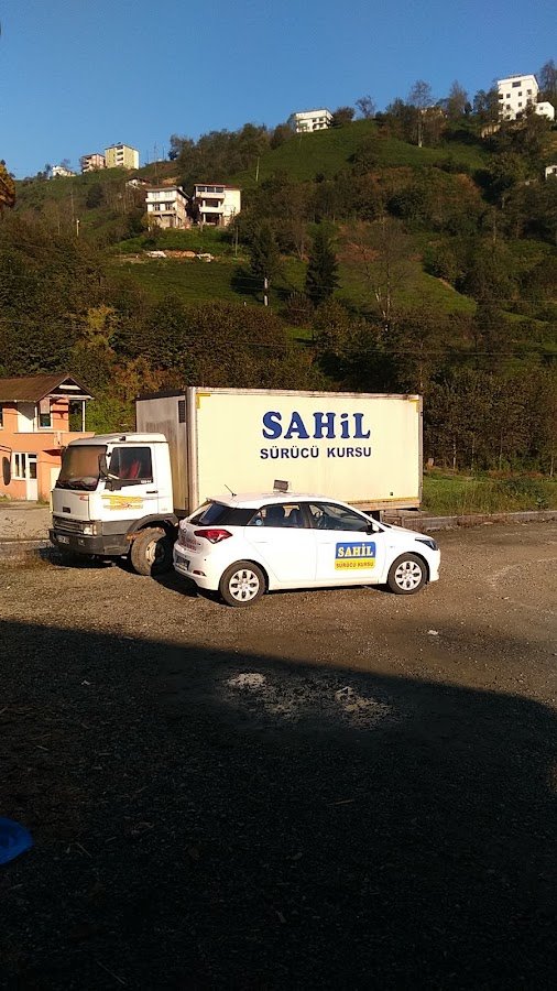 Sahil Sürücü Kursu Eğitim Pisti