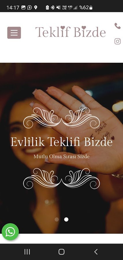 Kocaeli Evlilik Teklifi Bizde