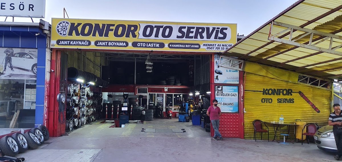 Konfor Oto Service Oto Lastik &Jantboyama& Rot Balans