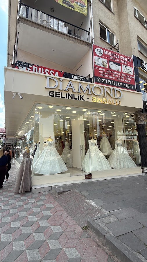 Diamond Sincan Gelinlik