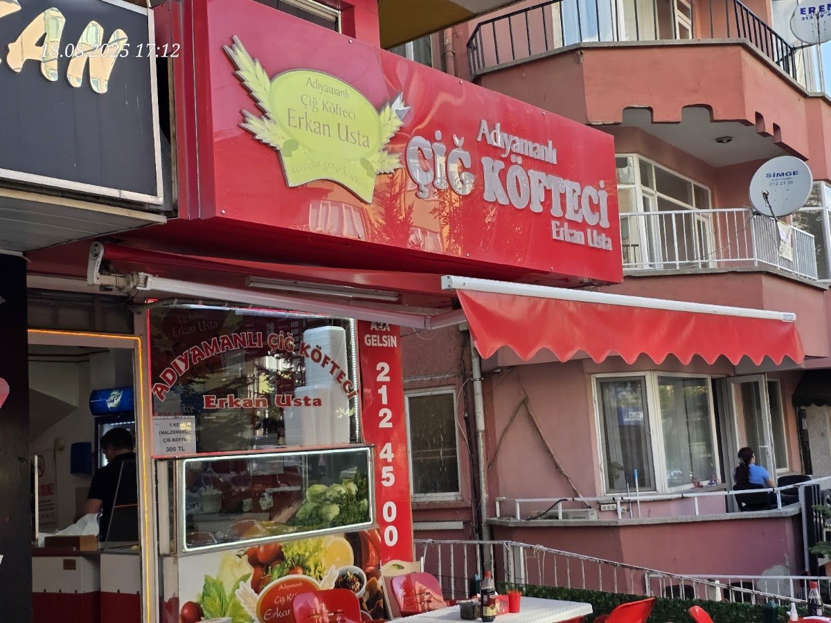 Adıyamanlı Çiğköfteci Erkan Usta