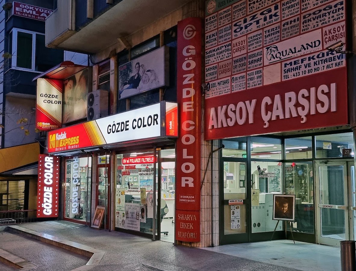 Gözde Color Fotoğraf Stüdyosu, Fotoğraf Labaratuarı ve Fotoğraf Malzemeleri