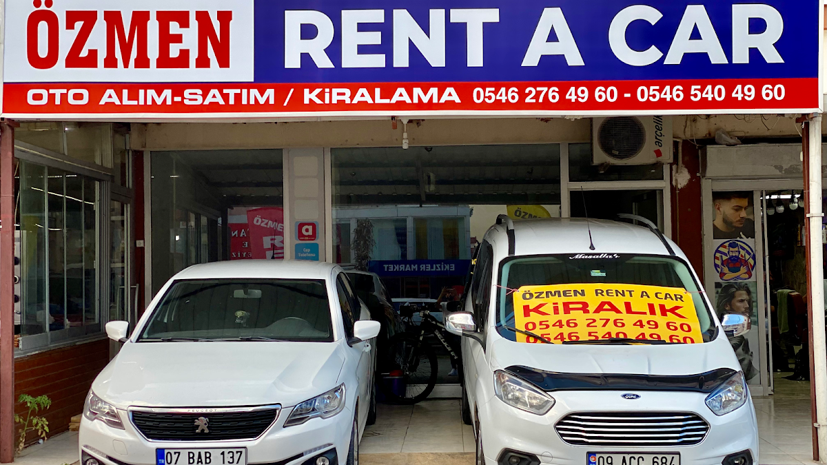 Özmen Rent A Car Oto Kiralama Antalya