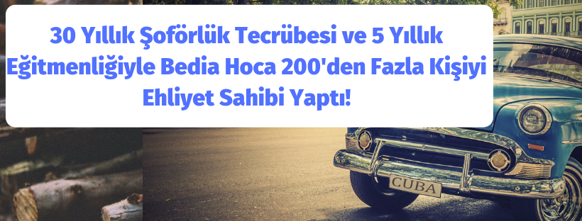 Antalya Bayan Direksiyon Dersi