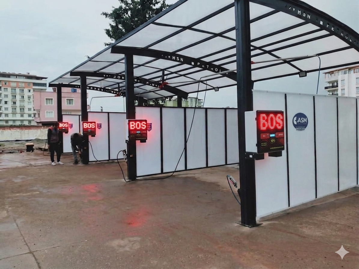 Ankara Kartlı Oto Yıkama Sistemi
