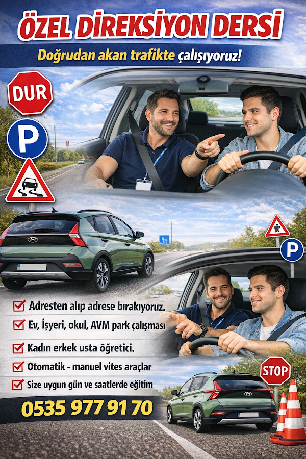 Ankara Özel Direksiyon Geliştirme Eğitimi ve Defansif Sürüş Teknikleri
