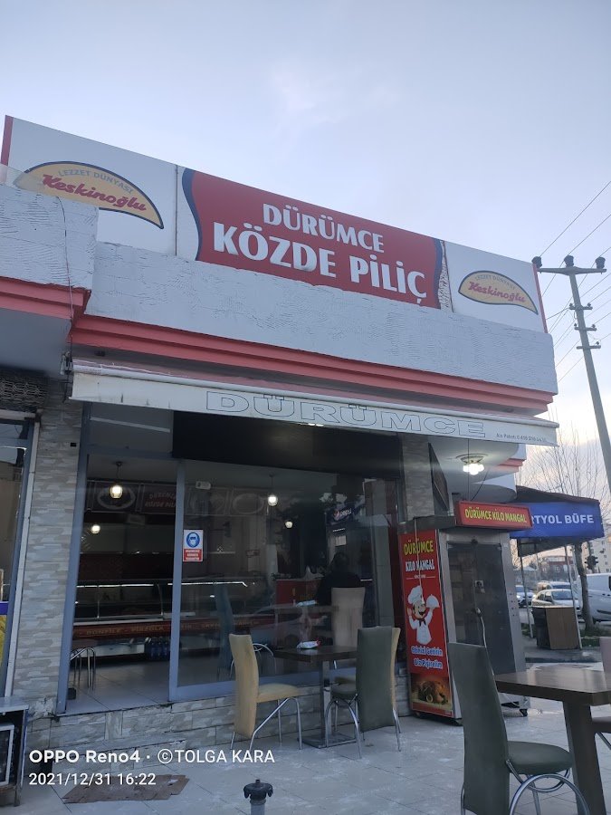 Dürümce Közde Piliç ve Mangal