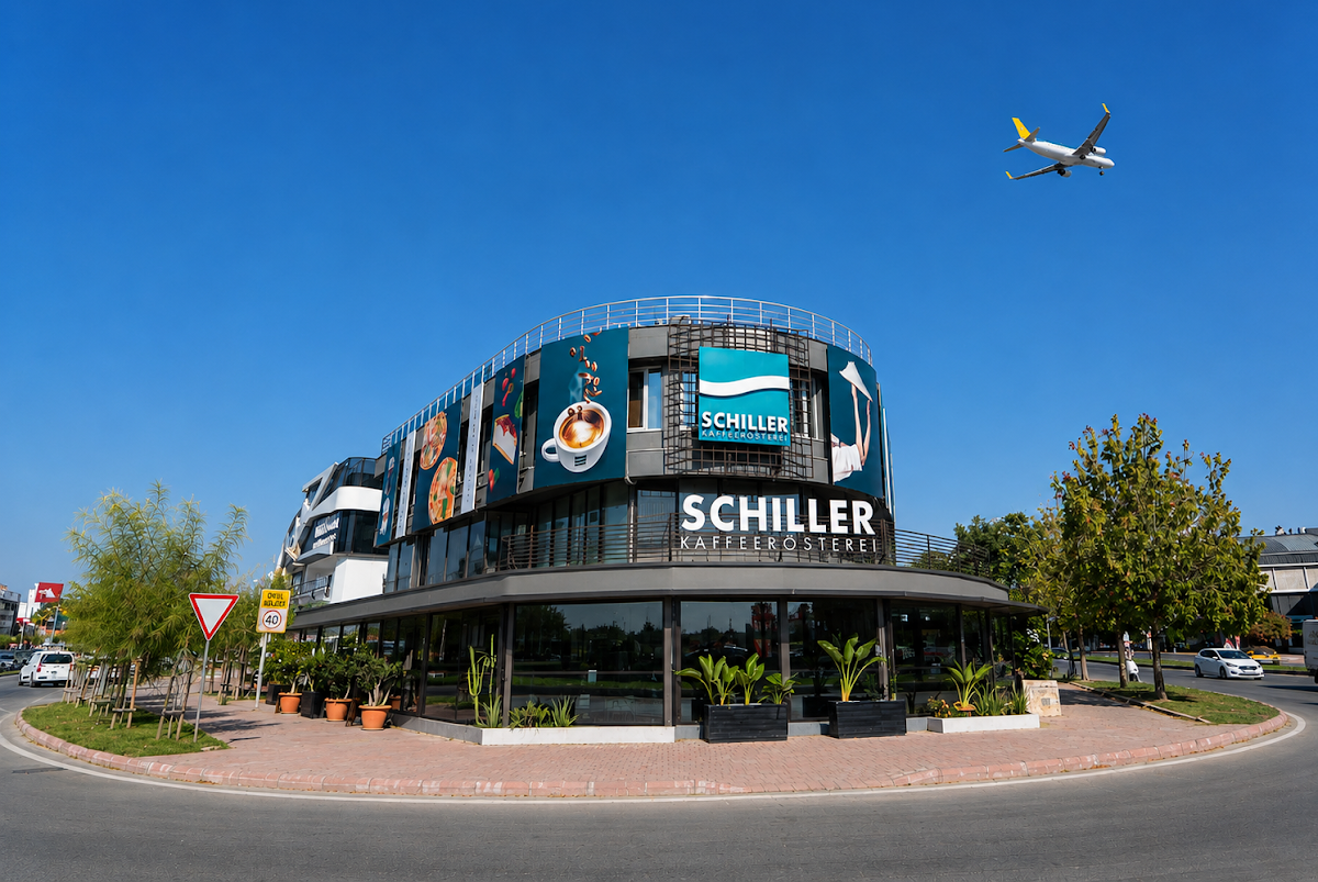 Schiller Kaffee Güzeloba & Franco's Pizza