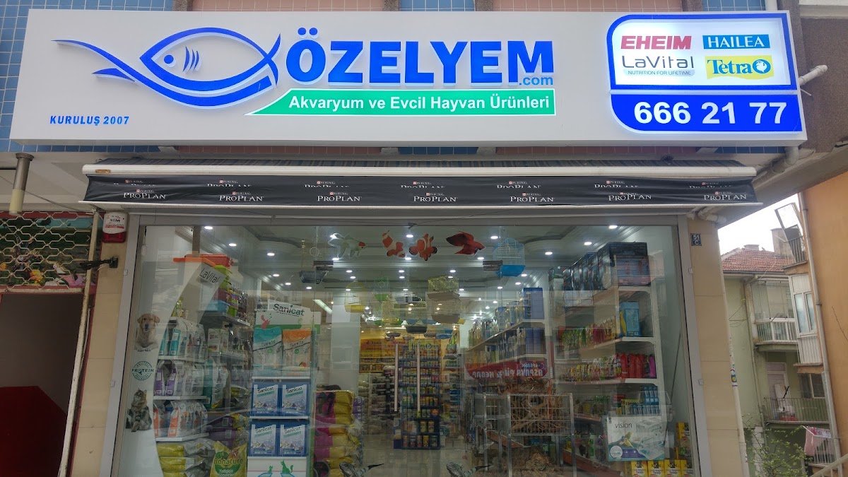 Özel Yem Akvaryum Pet Shop