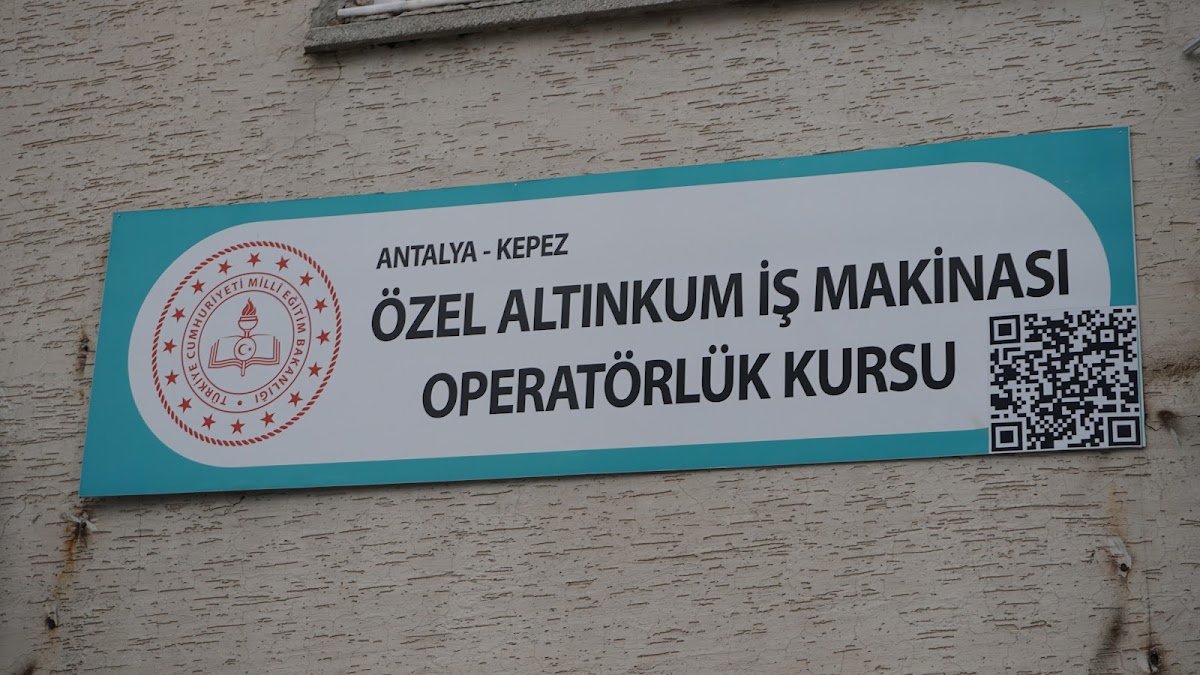 Altınkum İş Makinası Operatörlük Kursu