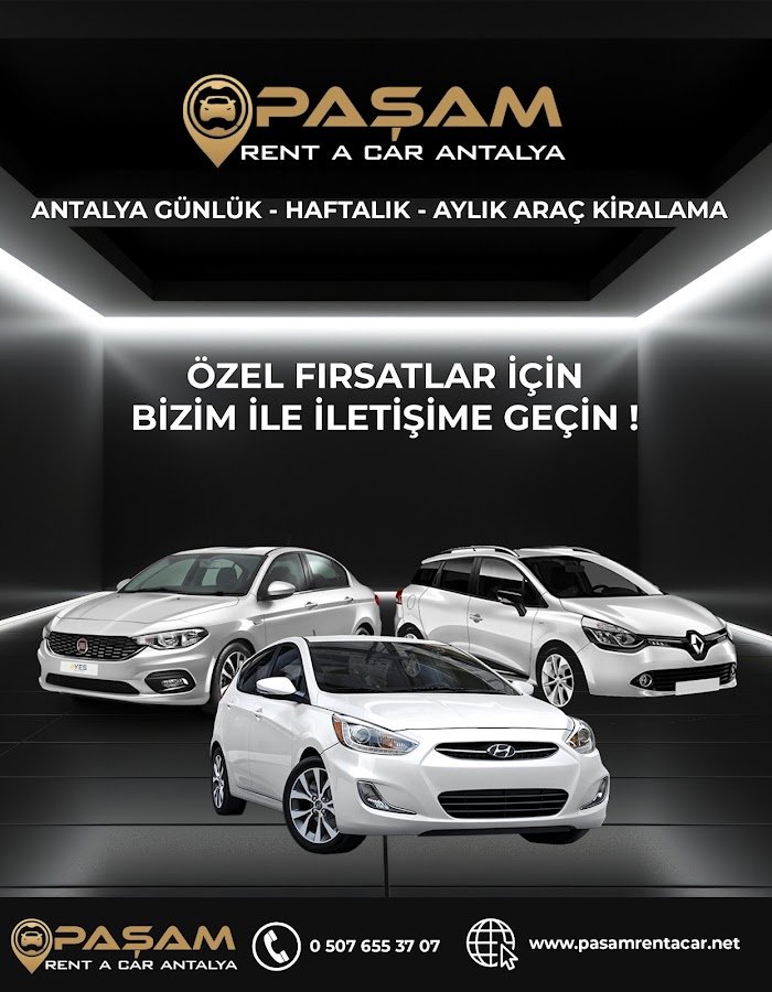 Paşam Rent A Car Fılo Kıralama Antalya