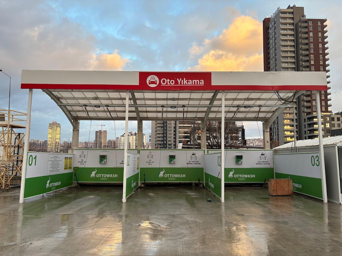Ottowash Pembe Köpük Self Servis Oto Yıkama