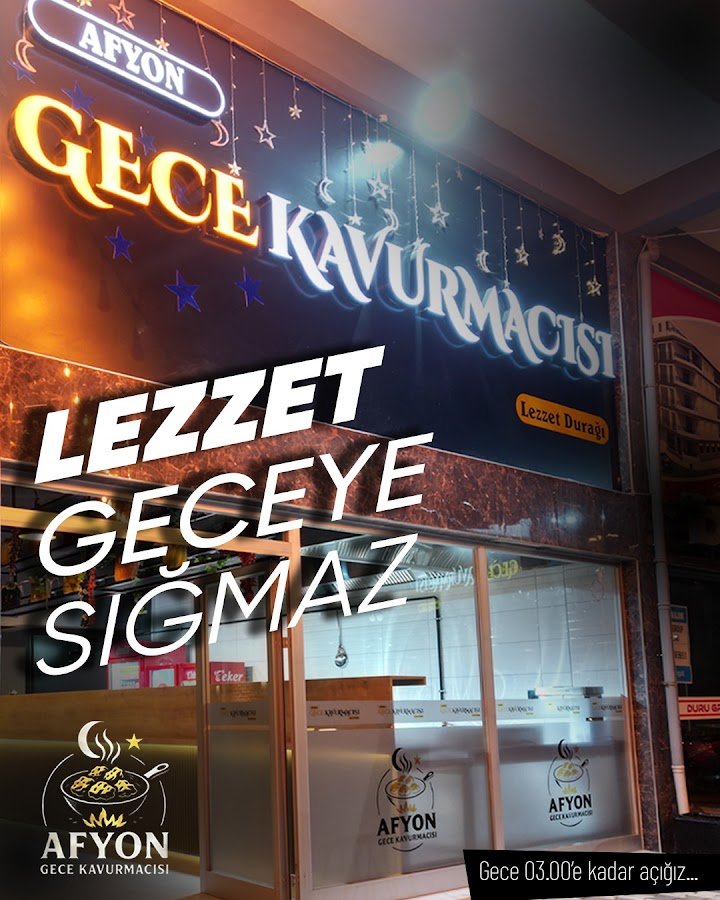 Afyon Gece Kavurmacısı