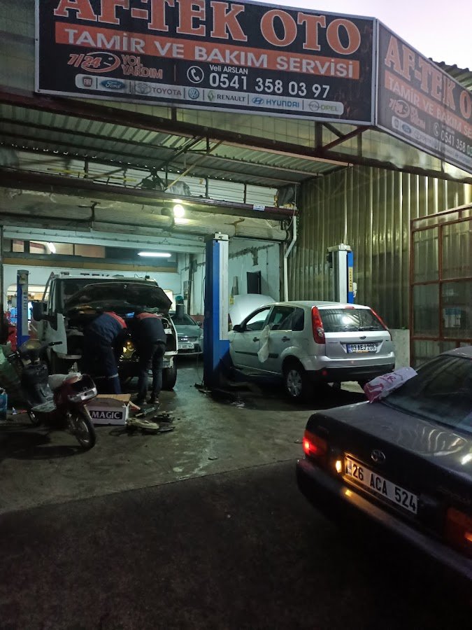 Aftek Oto Tamir ve Bakım Servisi Afyon Yol Yardım Afyon Tamirci