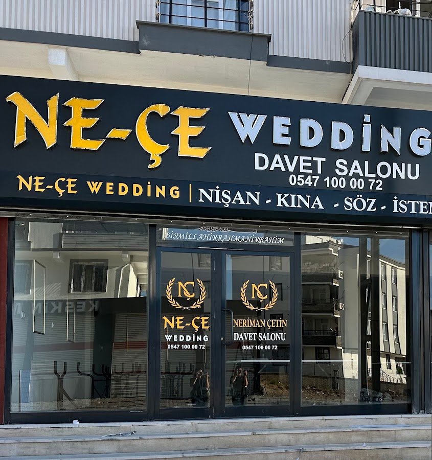 Ne-Çe Wedding Davet Salonu - Batman - Nişan / Kına / Söz / İsteme / Doğum Günü / Mezuniyet / Batman Davet Salonları