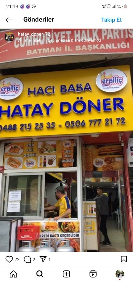 Hacı Baba Hatay Döner