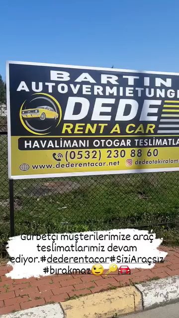 Dede Rent A Car Oto Kiralama Bartın