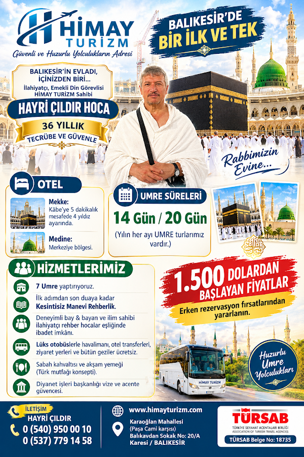 Himay Turizm Hac-Umre ve Kültür Gezileri