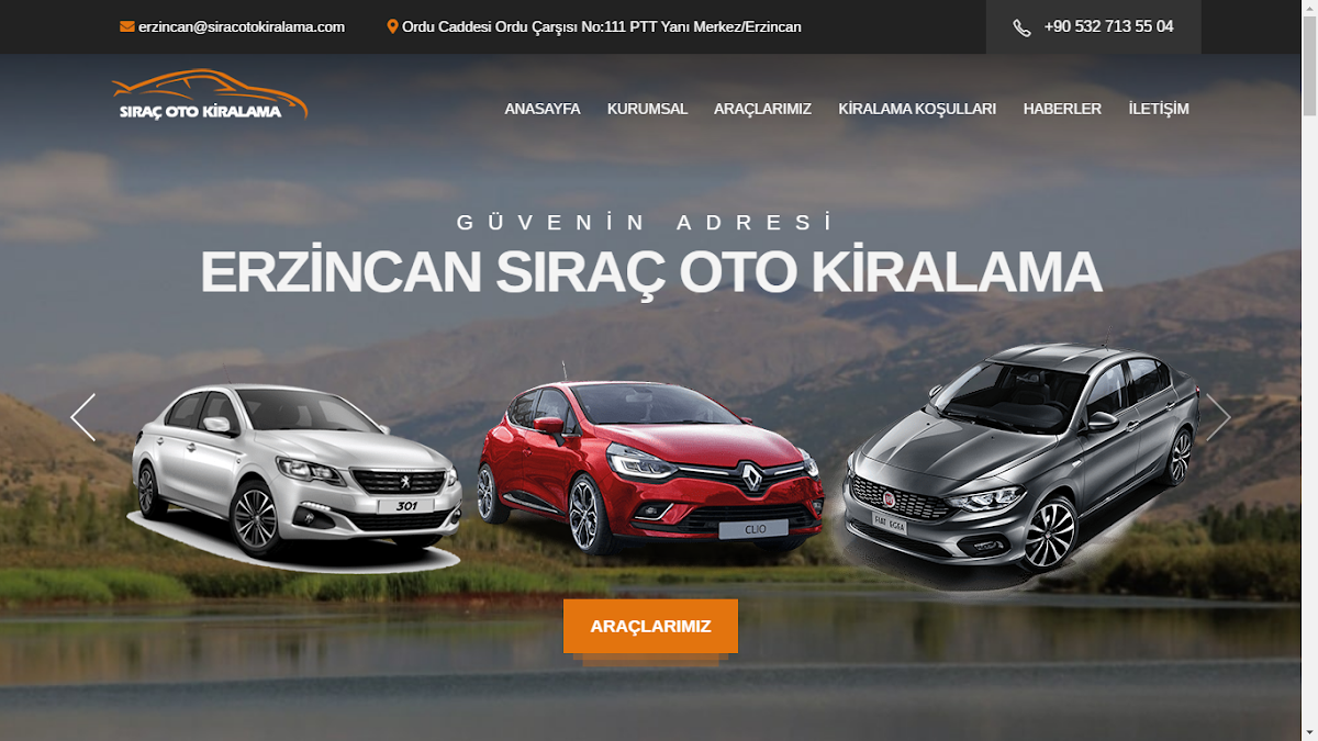 Erzincan Oto Kiralama