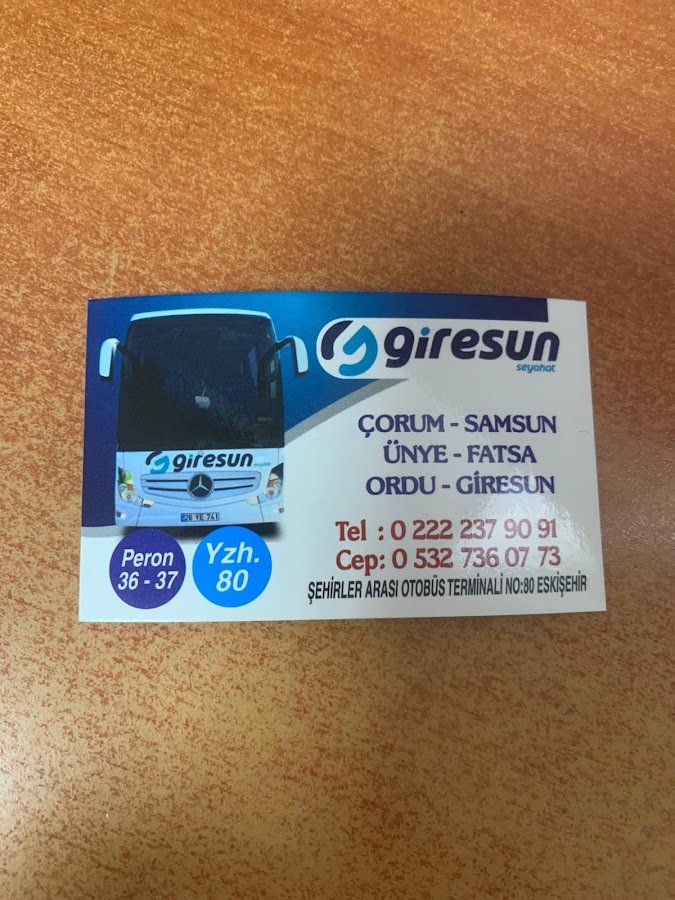 Giresun Seyahat (Eskişehir Otogar)