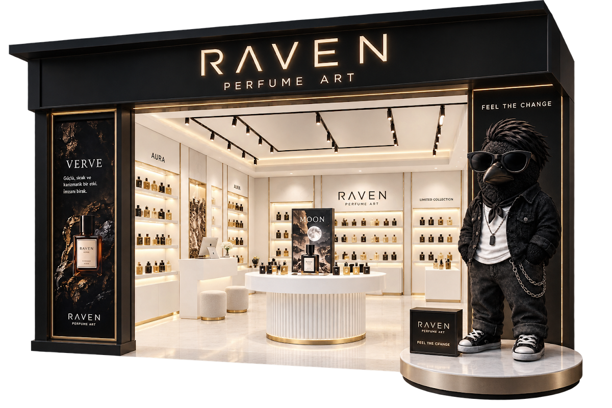 Raven Perfume Art