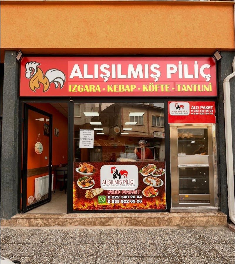 Alışılmış Piliç Izgara Kebap Köfte Tantuni