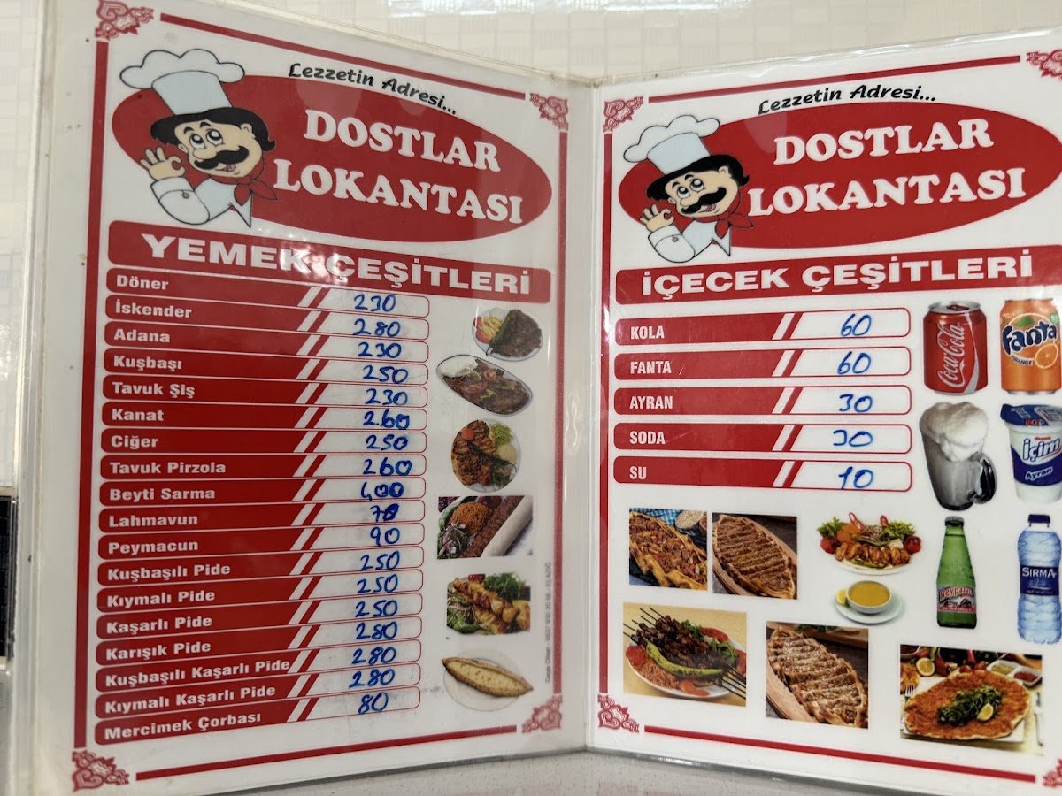 Dostlar Kebap, Döner, Lahmacun ve Pide Salonu - Elazığ Kebapçı -Elazığ Lahmacun Siparişi
