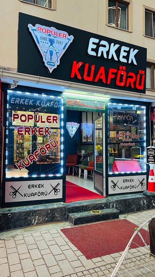 Popüler Erkek Kuaförü