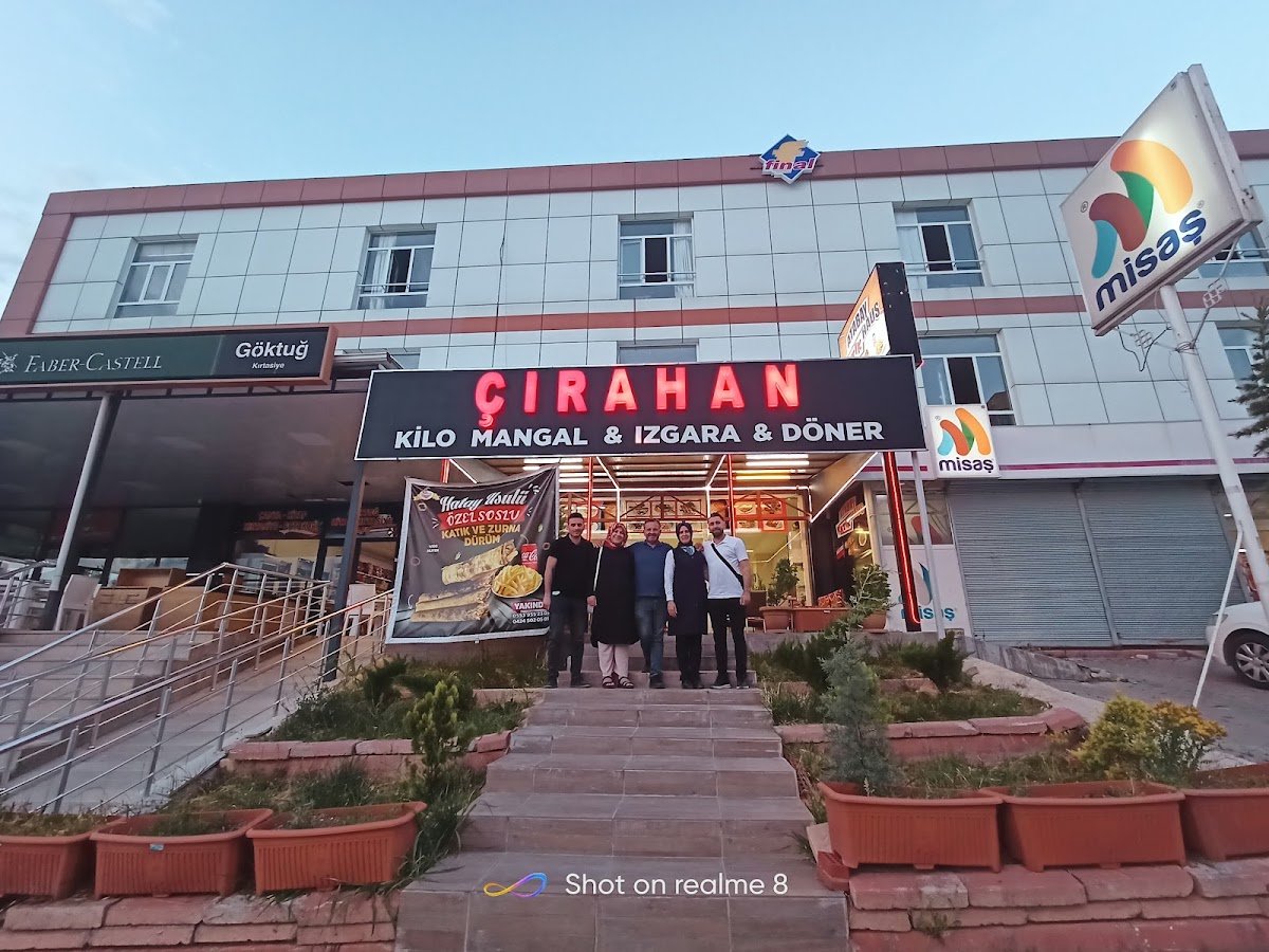 Çırahan Döner, Izgara, Köfte, Dürüm, Kilo Mangal (Tavuk, Adana, Köfte ),