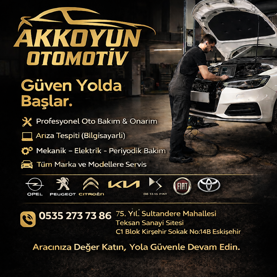 Eskişehir Akkoyun Otomotiv | Citroen-Peugeot-Kia-Ds-Opel-Fiat Özel Servis