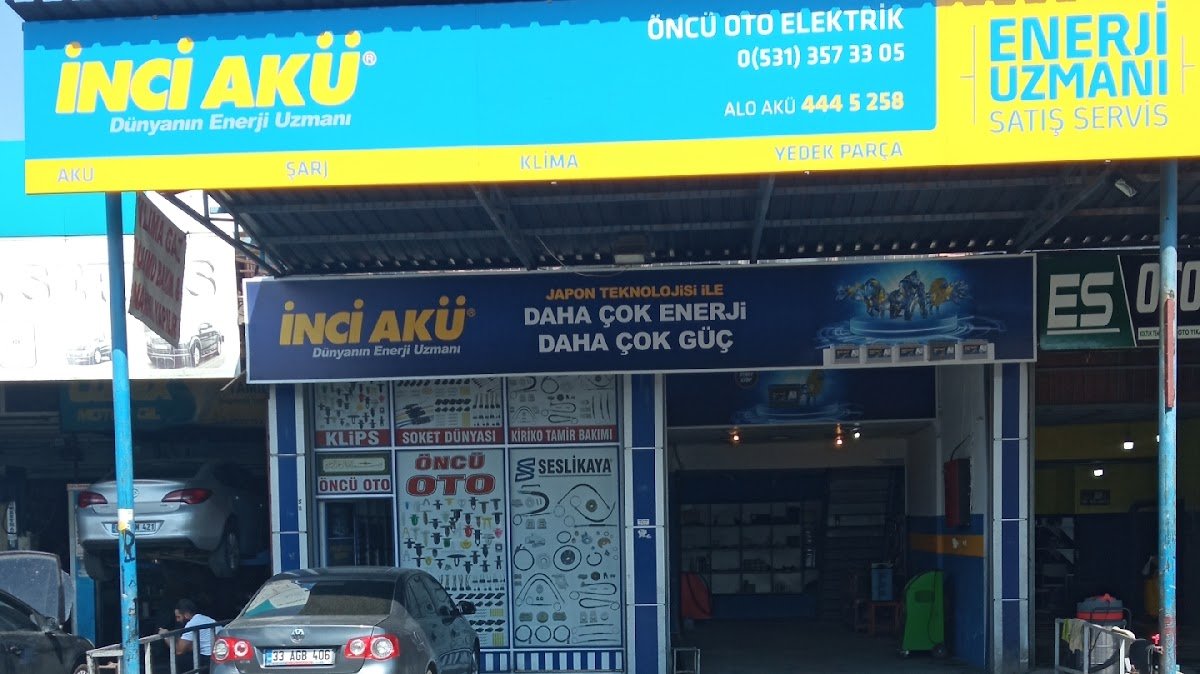Öncü Oto Elektirik Klima İnci Akü Yetkili Servis