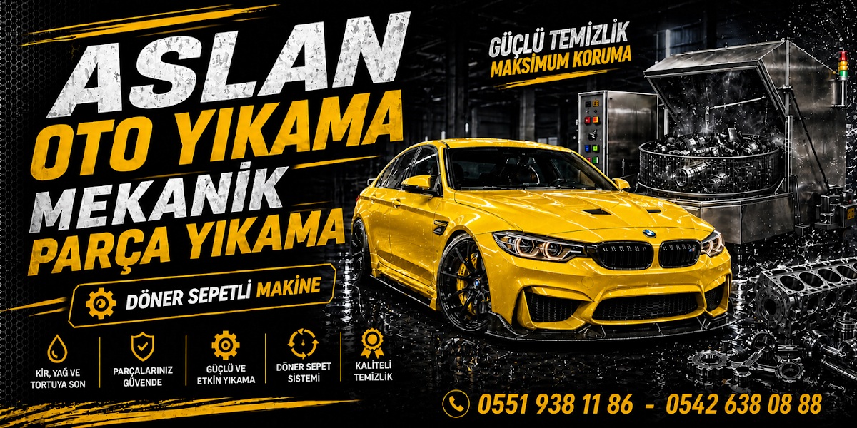 Aslan Oto Yıkama & Mekanik Parça Temizlik