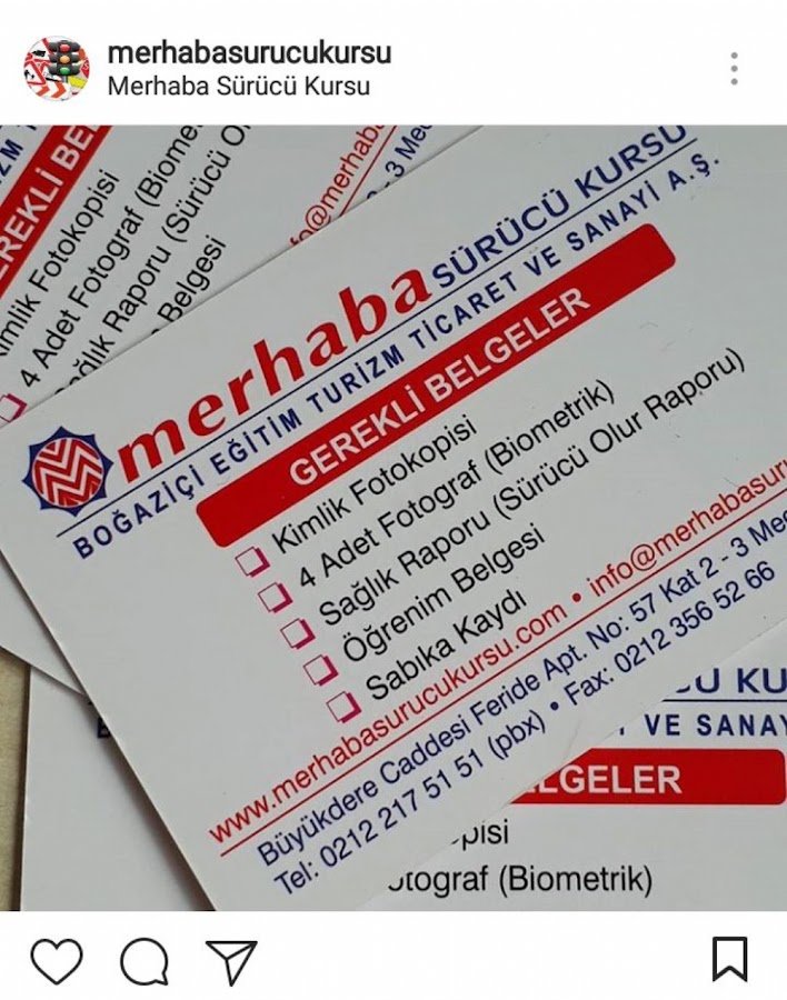 Şişli Merhaba Sürücü Kursu / Ehliyet