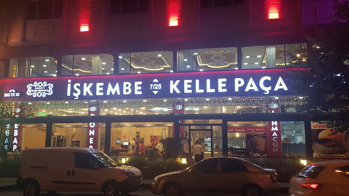 Tarihi Osmanlı İşkembe Kelle-Paça Kebap Döner Salonu