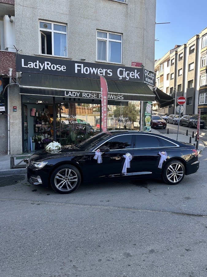 Lady Rose Flowers Çiçek Çelenk Siparişi ve Gelin Arabası Süsleme