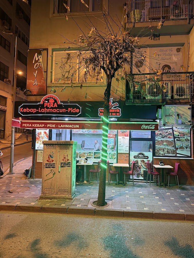 The Pera Kebap Pide Lahmacun