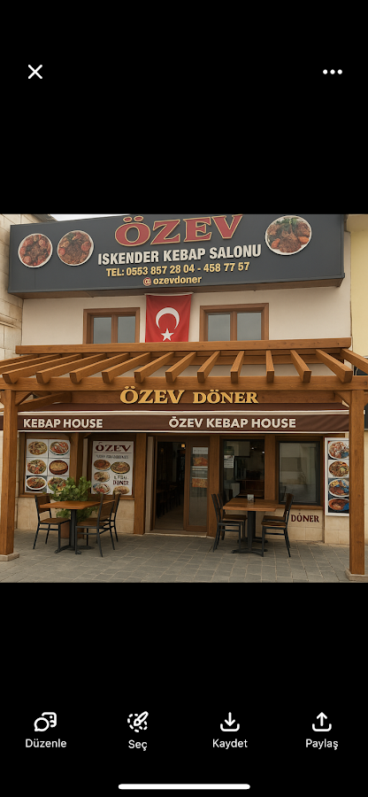 Özev İskender Döner Kebap