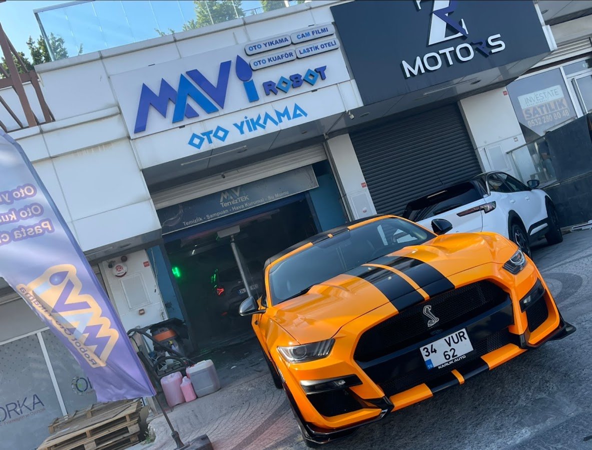 Mavı Robot Oto Yıkama