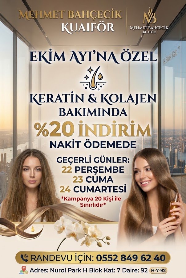 Mehmet Bahçecik Bay Bayan Kuaför.