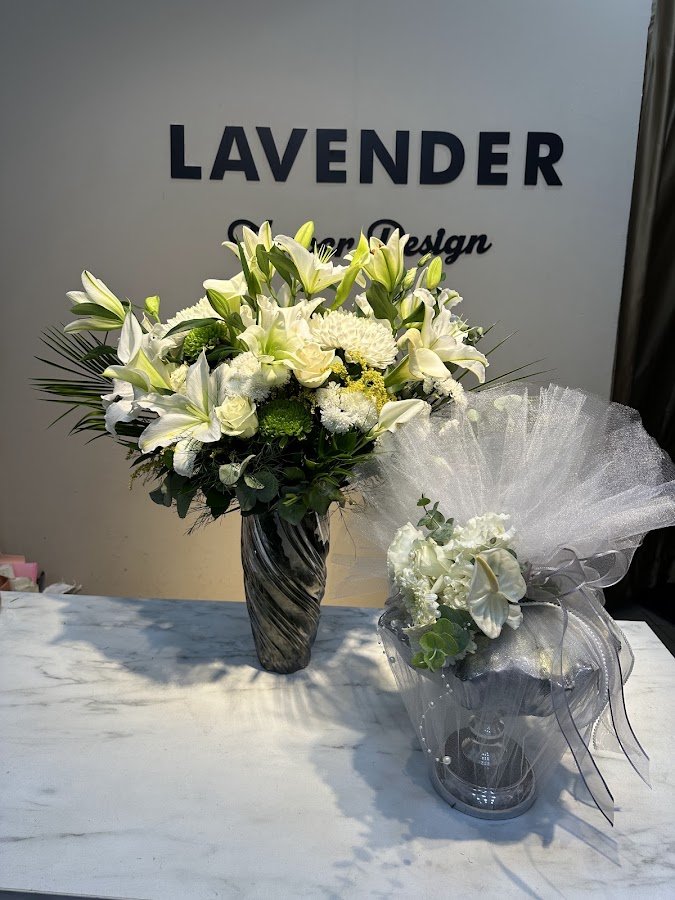 Lavender Flower Design
