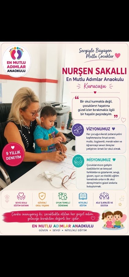 En Mutlu Adımlar Anaokulu