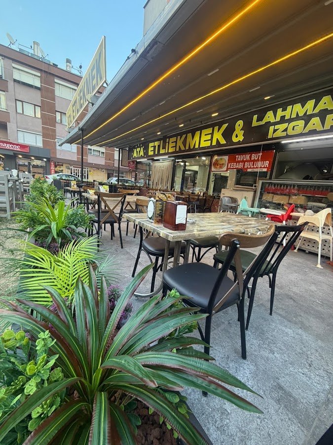 Ata Etliekmek-Lahmacun-İzgara