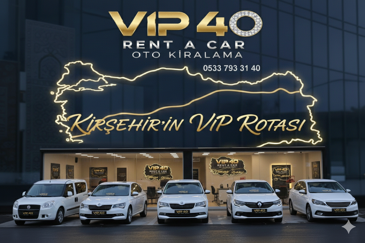 Vip 40 Rent A Car Kırşehir
