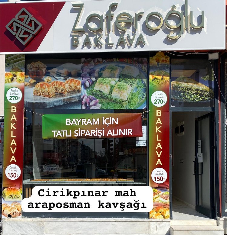 Zaferoğlu Baklavaları Malatya