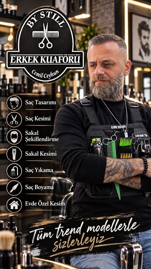 Bystill Erkek Kuaförü Ceyhun Koçoğlu