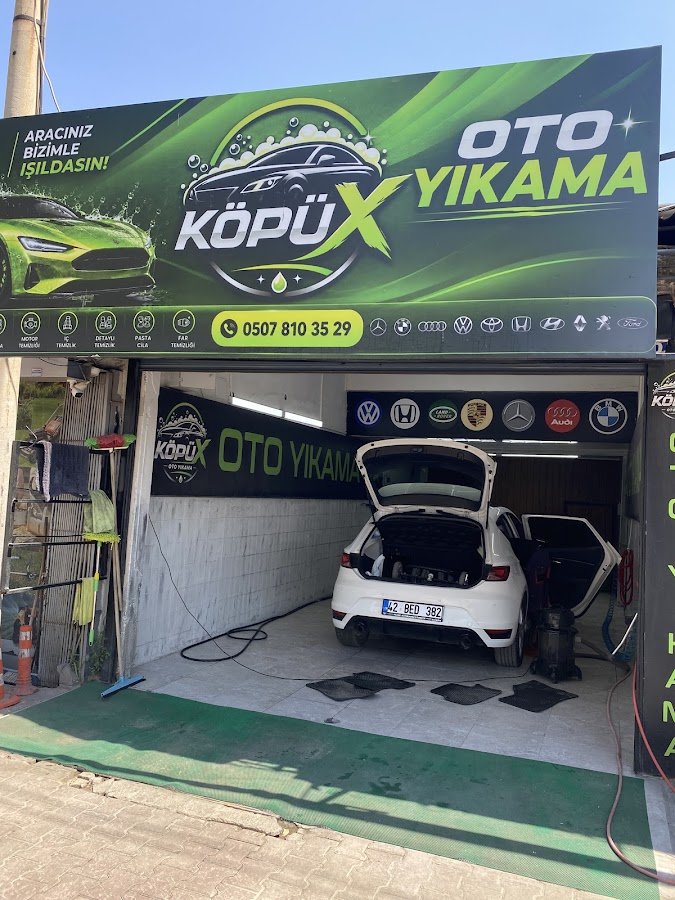 Köpüx Konya Oto Yıkama