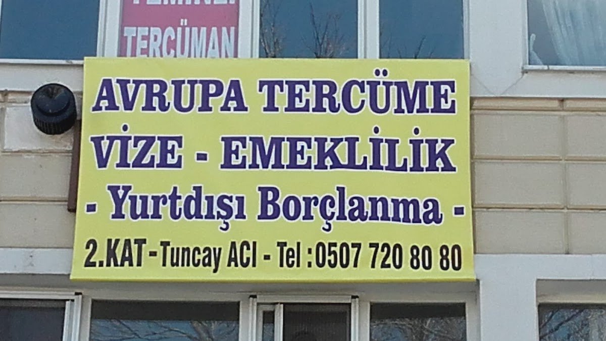 Avrupa Tercüme Vize Merkezi*****