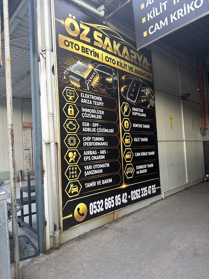 Öz Sakarya Oto Elektronik ve Anahtar, Kilit & Sunroof
