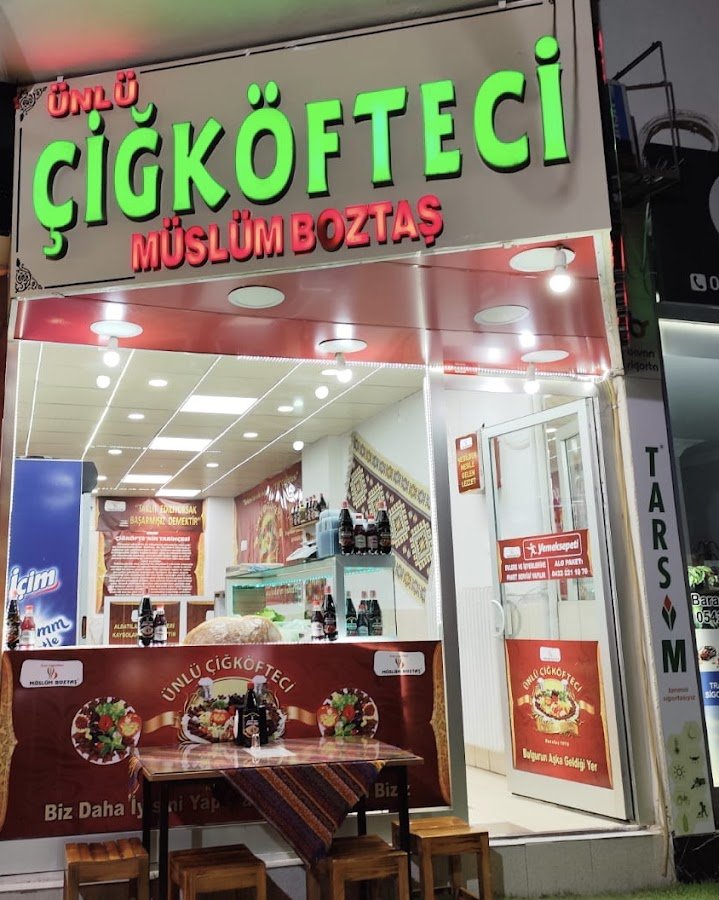 Ünlü Çiğköfteci Müslüm Boztaş